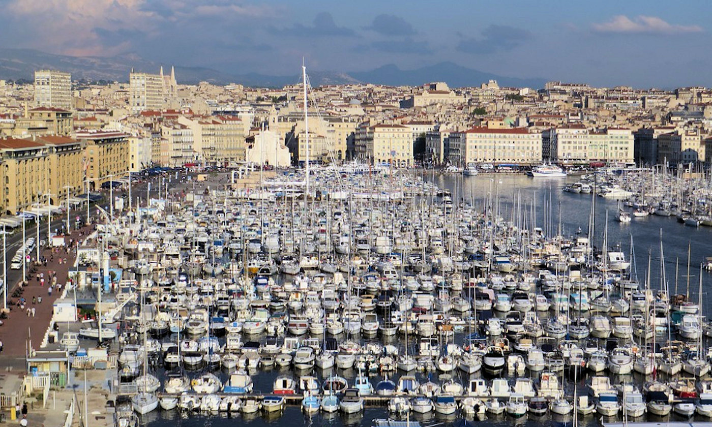Marsiglia in camper - Vieux Port vista