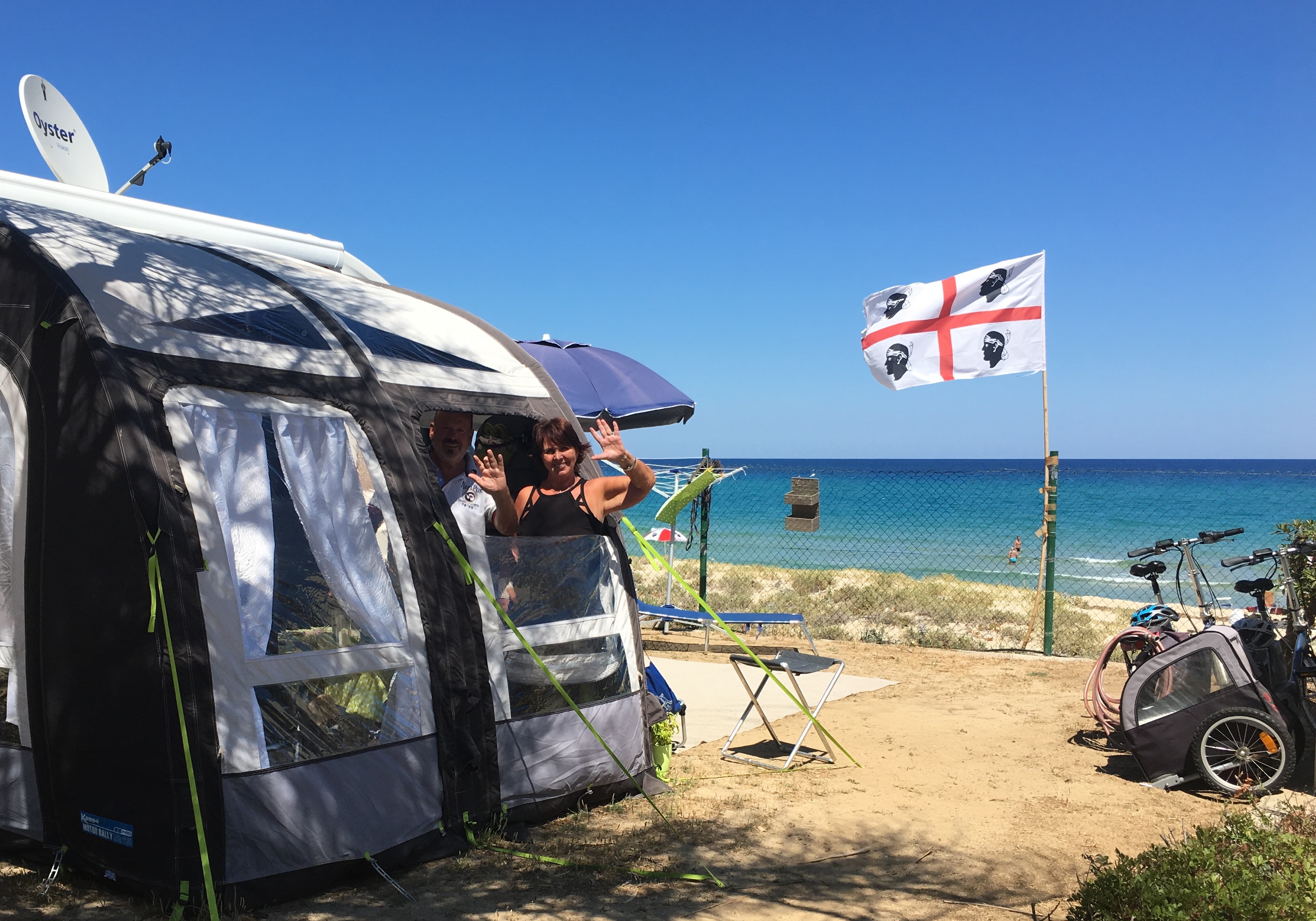 Settimane Sarde al Camping Capo Ferrato in Sardegna i 4 mori